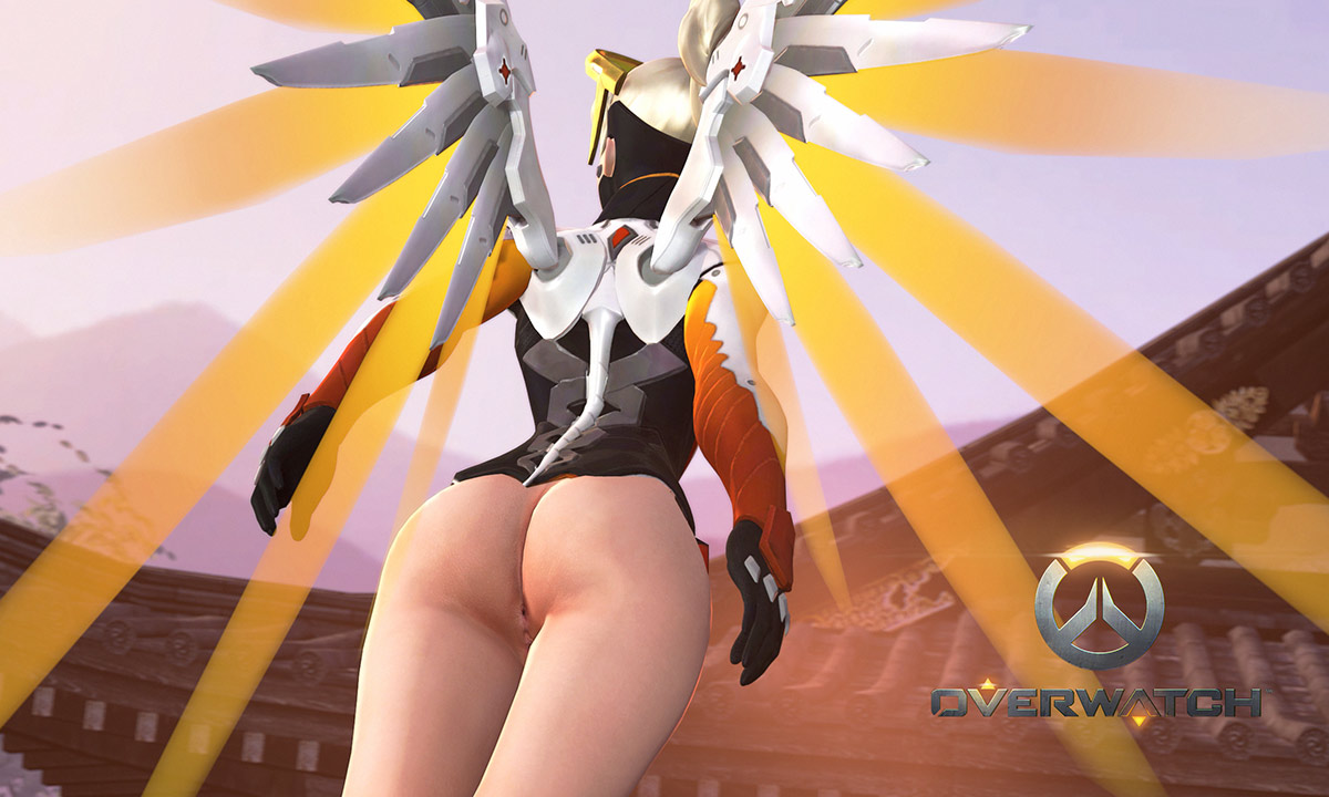 Mercy love unprotected sex and massive cumshots and creampies - Overwatch: Mercy
