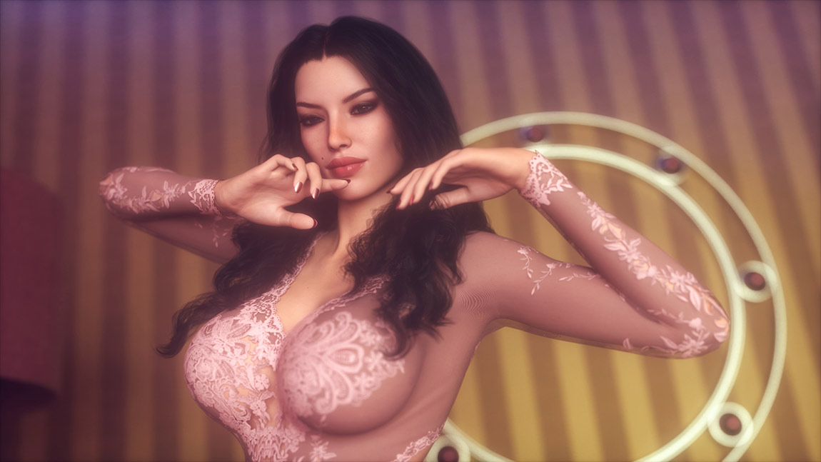 Stylish beautiful 3D women - CGI