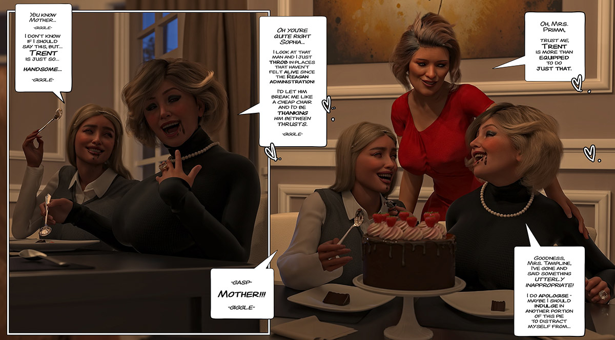 Mother, you're such a bad girl, I love it - The MILF next door chapter two