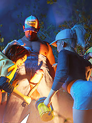 I told you there was a monster wandering around out here - The dare by Tab109